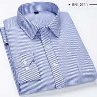 mens long sleeve oxford plaid striped casual shirt front patch chest pocket regular fit button down collar thick work shirts