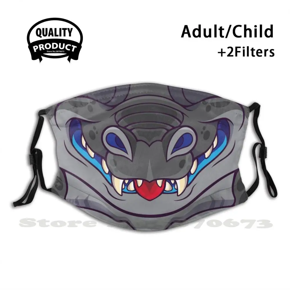 

Black Dragon Visage Anti Dust Filter Men Women Kids Girl Boy Teens Mouth Masks Dragon Black Dragon Shadow Dragon Cool Cool