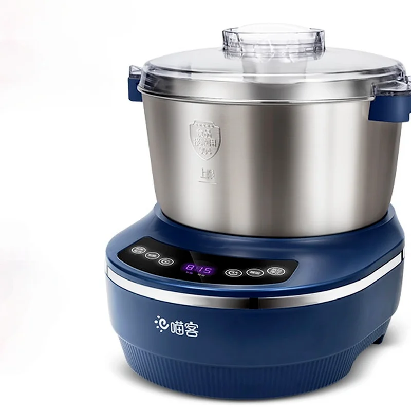 

Lectric 5/7L Flour Mixers Home Pizza Wake Up Dough Mixer Stainless Steel Basin Bread Kneading Machine Food Pasta Stirring Maker