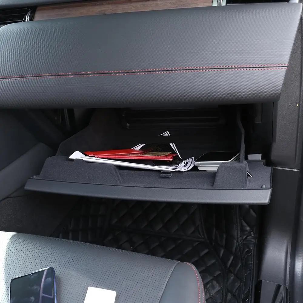 

For Land Rover Range Rover Evoque L551 Discovery Sport L550 2019-20 ABS Car Co-Pilot Glove Storage Box Container Tray Organizer