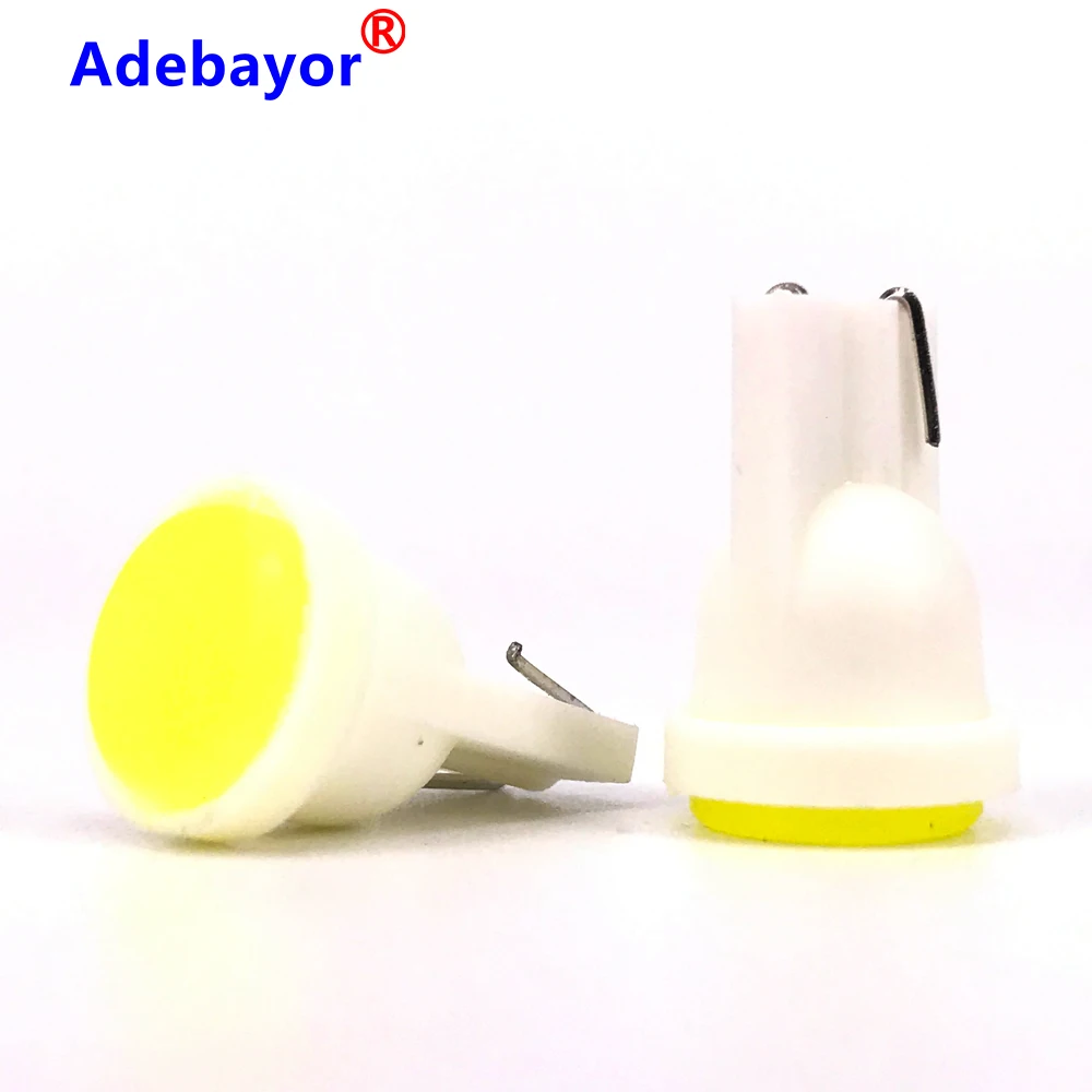 Светодиодный светильник T10 COB W5W 194 для салона автомобиля инструменты дверцы