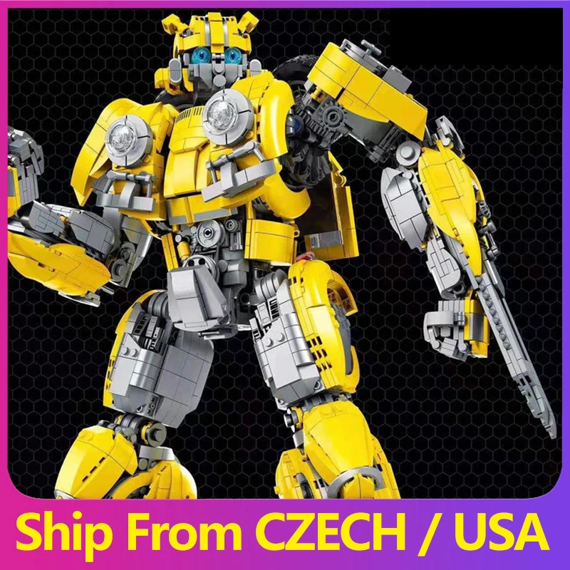 

Transformation Robot Model Action Figure Building Block Bricks Sets Soud Boys Wave MOC Kids Toys Christmas Gifts