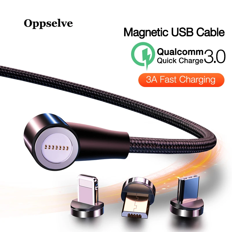 Магнитное зарядное устройство кабель Micro USB Type-C для iPhone 12 11 MAX Xiaomi Redmi Note 10 Pro