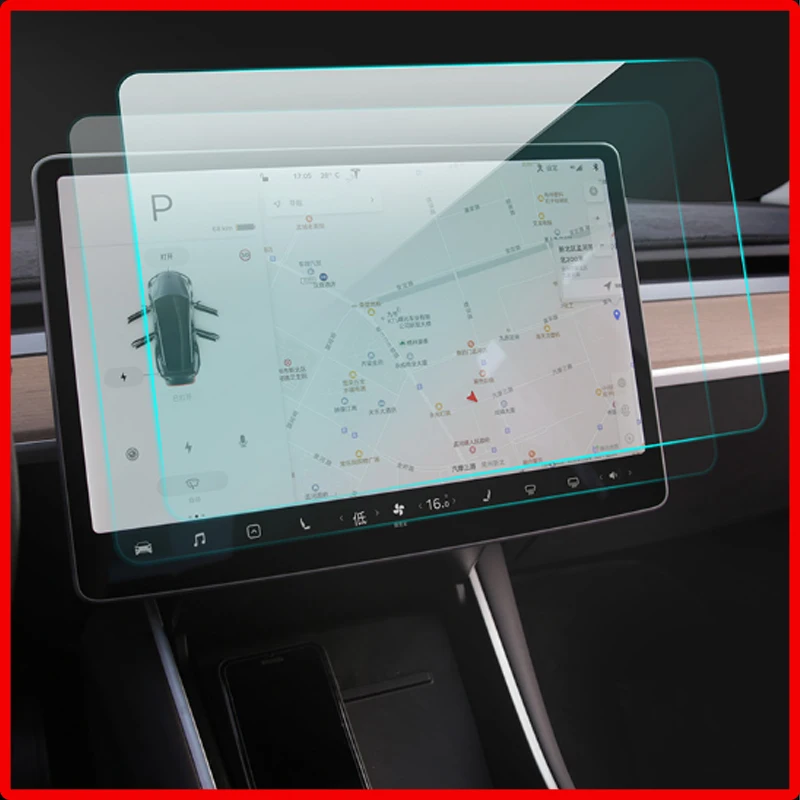 Закаленное защитное стекло для сенсорного экрана автомобильной навигации