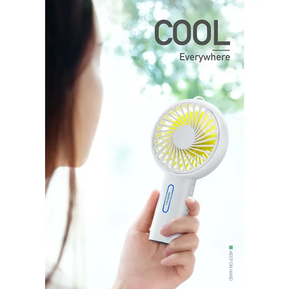 Вентилятор с аккумулятором USB 3 скорости регулируемый подвесной мини-вентилятор