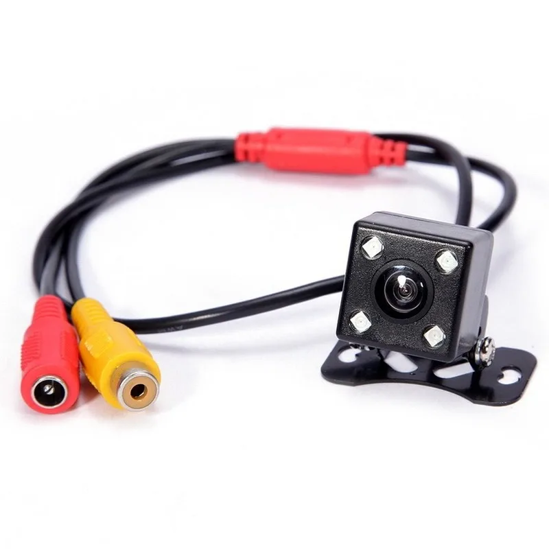 Автомобильная камера заднего вида с четырьмя лампами универсальная рекордера