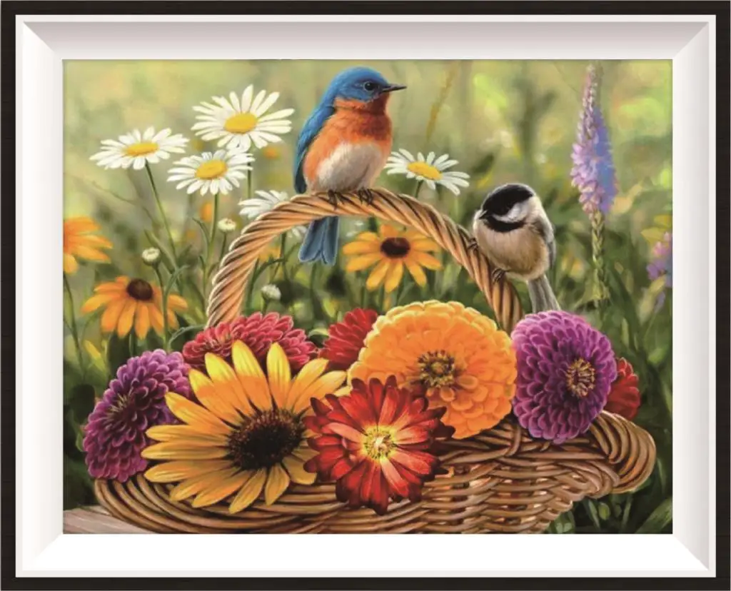 

Алмазные вышитые птицы MTEN 5D DIY, цветок, животные, камень, полностью круглые стразы, мозаика, вышивка крестиком, Набор для творчества