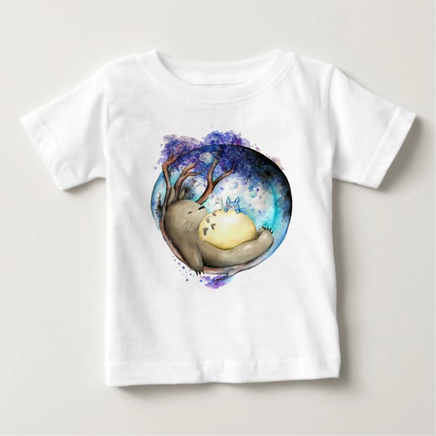 

2020 children print cartoon chinchillas t T-shirt cute boy girl summer fashion T short sleeved T-shirt