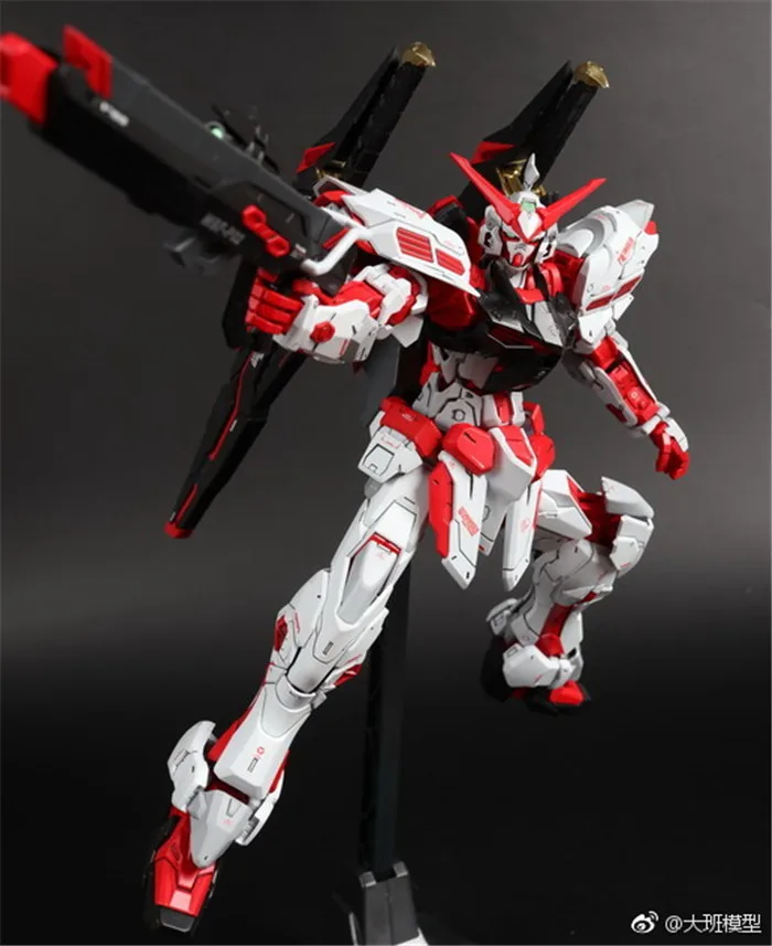 Аниме мобильный костюм Daban 8807 игрушки Gundam MG 1/100 MBF P02M красные семена астрая рамка
