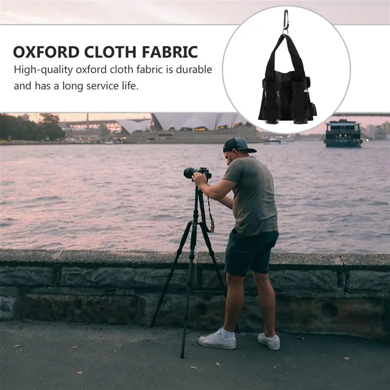 

Double Zipper Sandbag for Video Stand Boom Arm Oxford Cloth Zipper Weight Bag