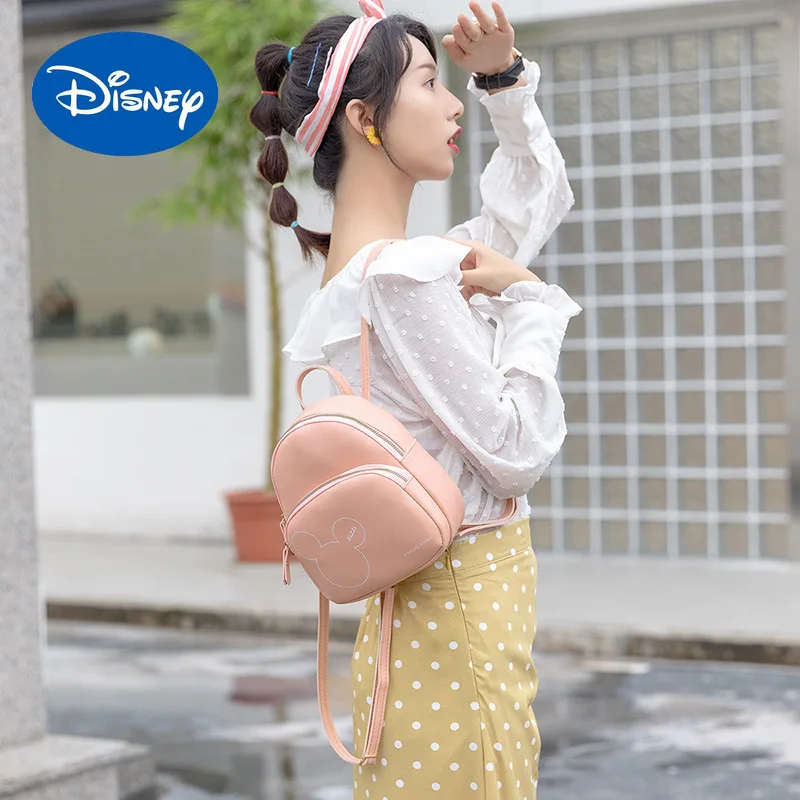 Женская сумка Disney новинка 2021 простой и прозрачный мини-рюкзак модная через плечо