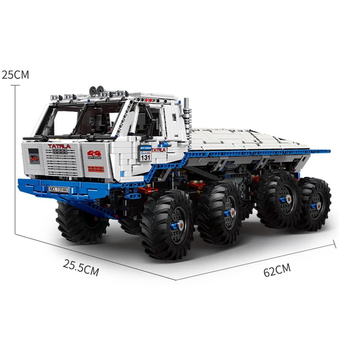 3647 шт. 1:8 8x8 2 4G 4CH двойной мс дистанционного Управление кирпичи для тележки игрушка