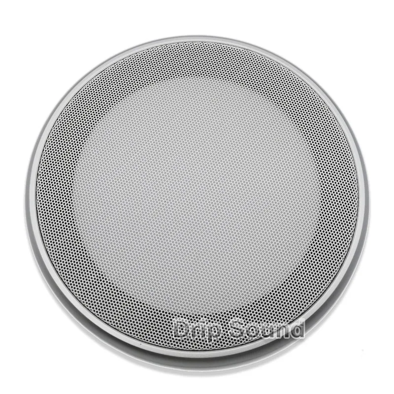 Сетчатая Крышка для автомобильного динамика декоративная круглая металлическая