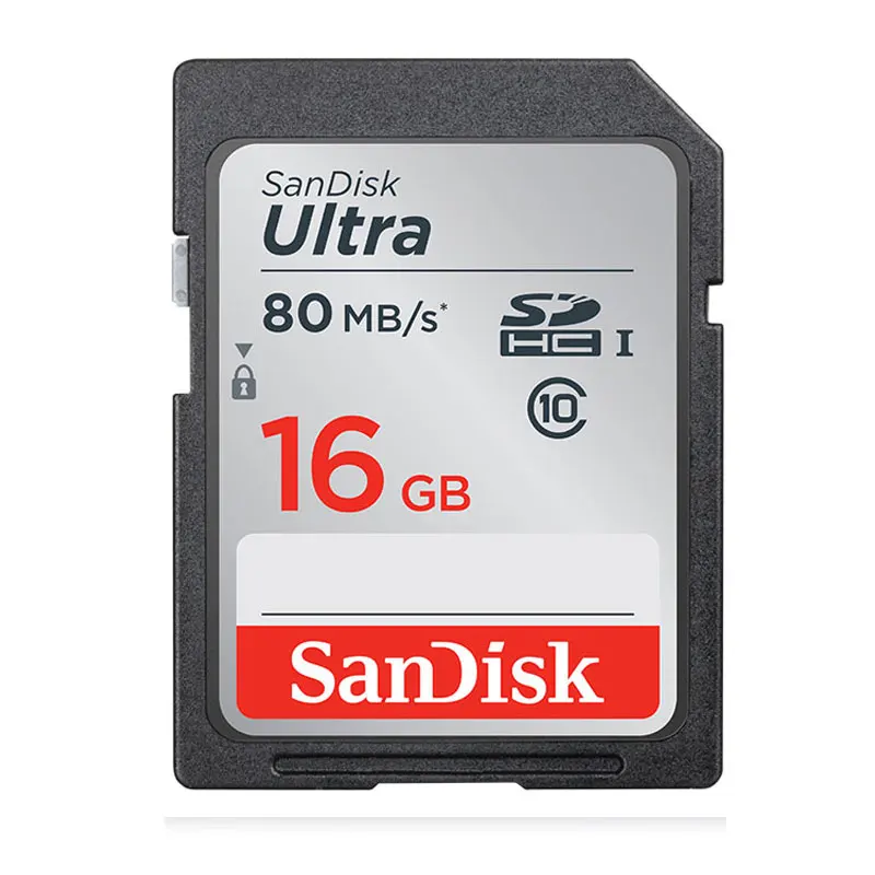 SanDisk SD карта класс 10 16 ГБ 64 128 256 ГБ|Карты памяти| |