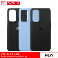 100 original oneplus case for oneplus 9 sandstone bumper karbon bumper case protective case for oneplus 9 case shell