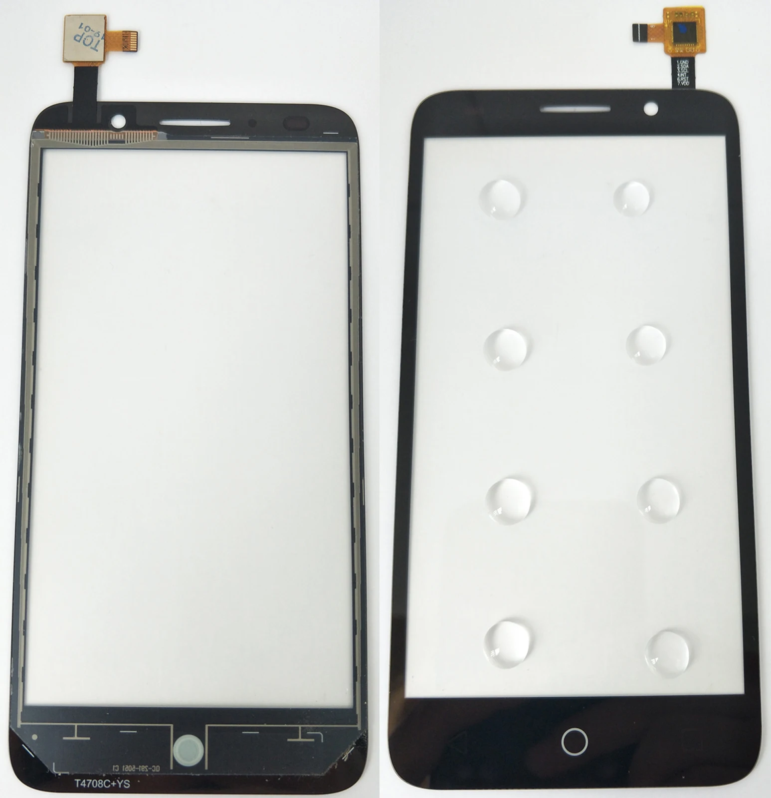 OEM внешнее стекло сенсорный экран дигитайзер для Alcatel Pixi 3 5,0 