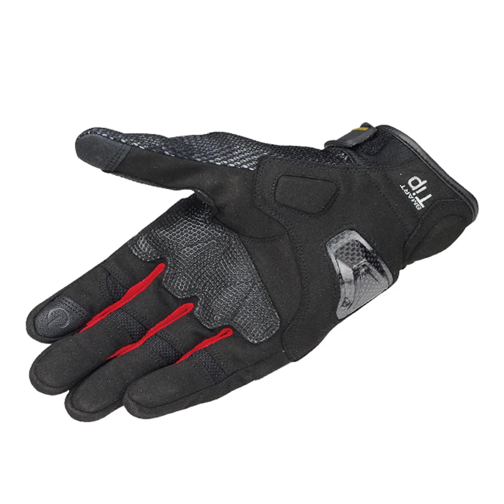 Летние дышащие гоночные перчатки для мотокросса с полным пальцем езды на