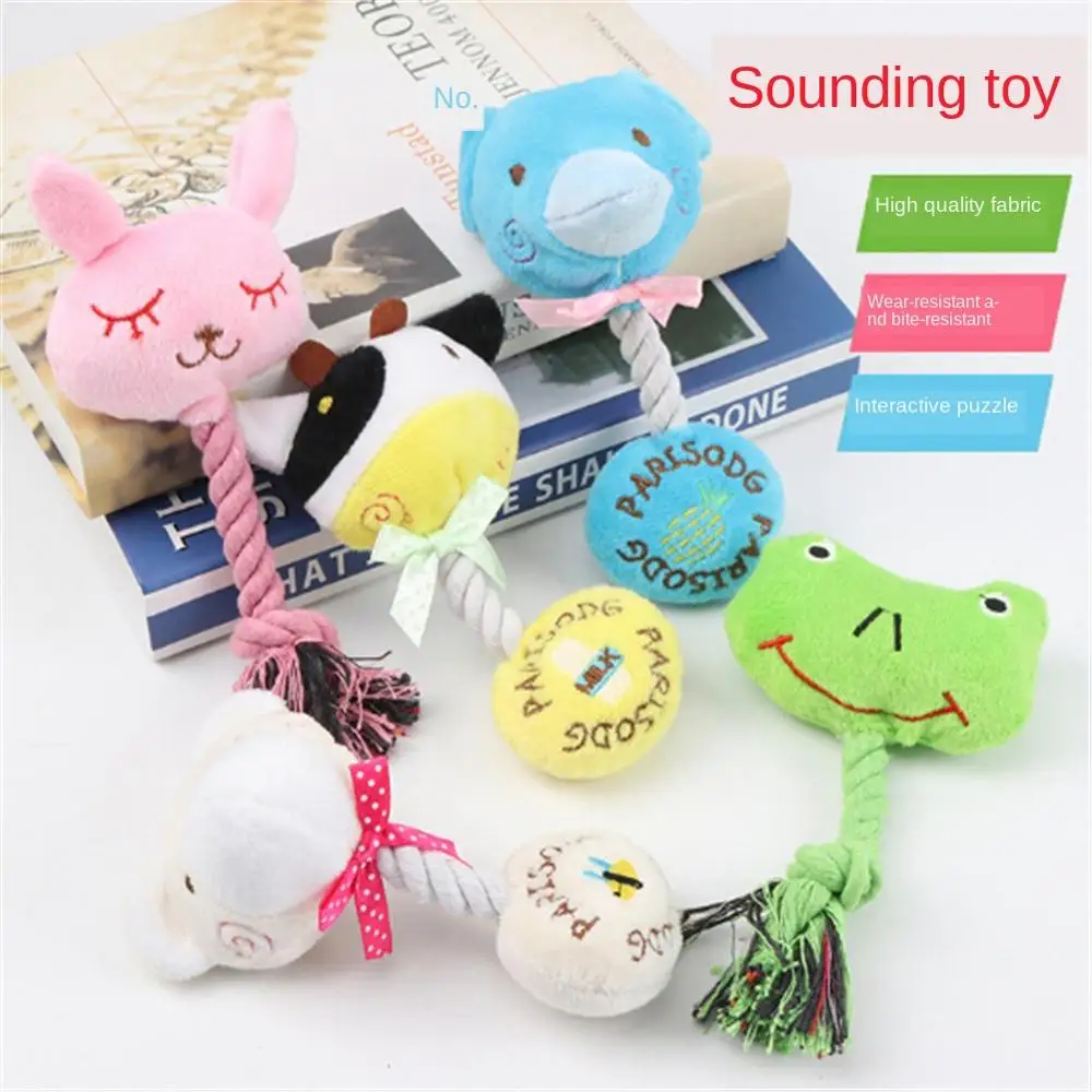 

Cute Pet Dog Funny Toys Chew Squeaker Animals Pet Toys Plush Puppy Honking Squirrel For Dogs Cat Chew Squeak Toy Dog Supplies