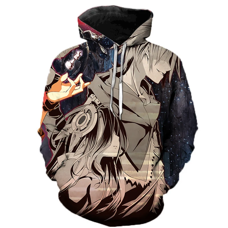 

3D Printing Hoodie Street Hip Hop Fan Male/female Long Sleeve Round Neck Loose Plus Size Couple Cool Hoodie