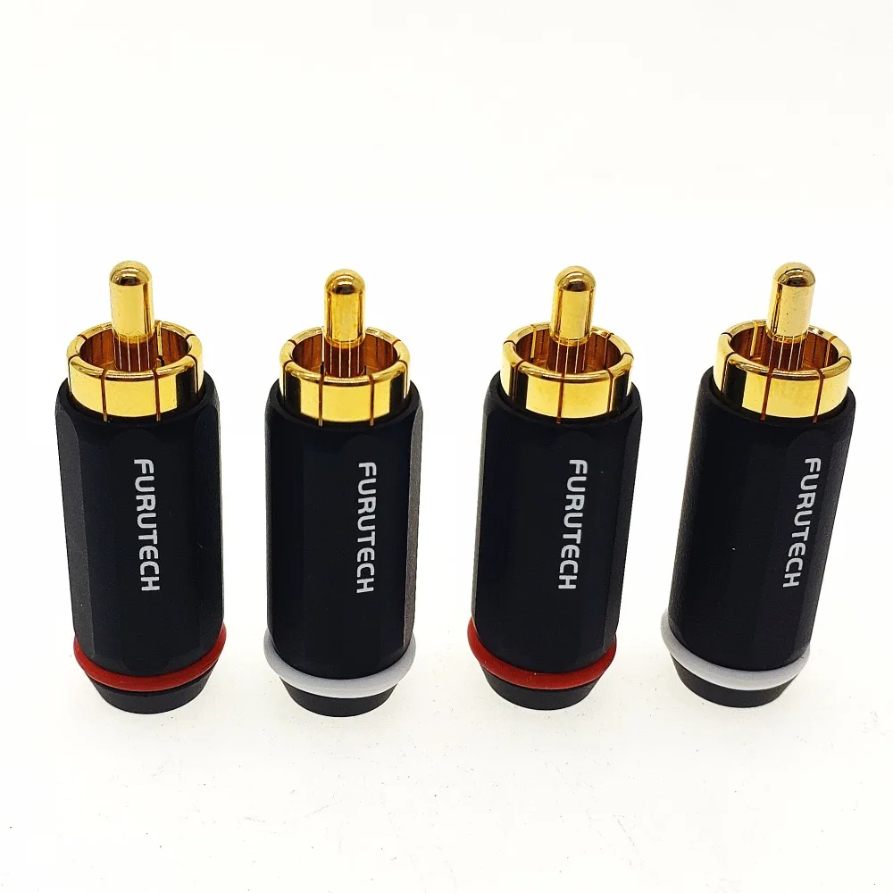 FURUTECH hi Fi FP 126(G) RCA разъем родиево позолоченный 126 (R) PCOCC Центральный штифт end