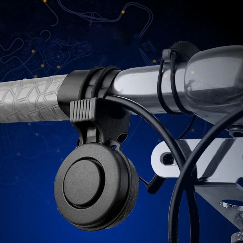 Новинка 1 шт. USB Перезаряжаемый электронный водонепроницаемый велосипедный гудок