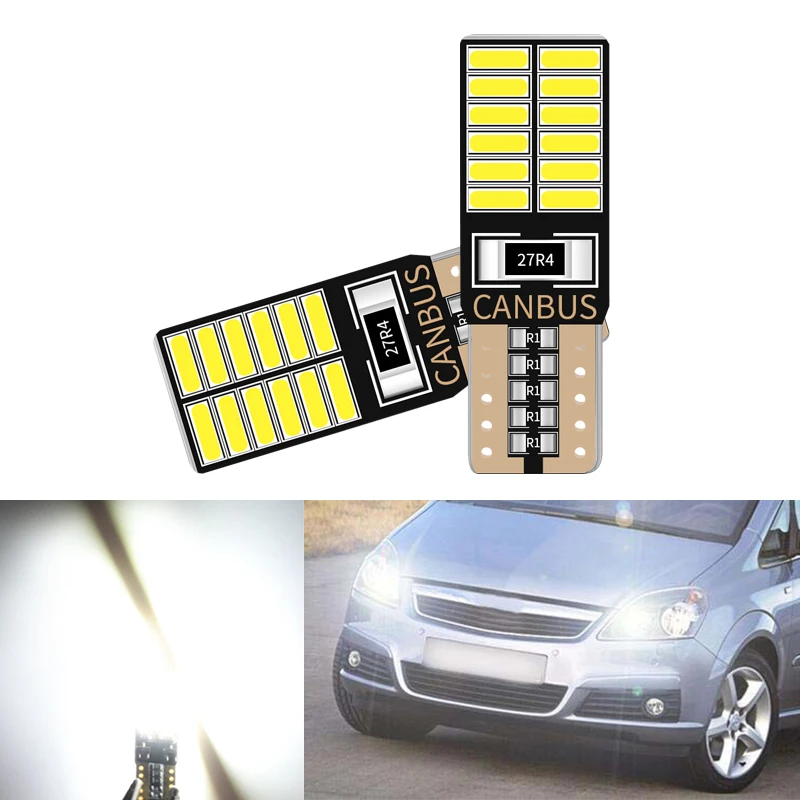 

2 шт., светодиодные лампы для фар Opel Astra h j g Corsa Zafira Insignia Vectra b c d