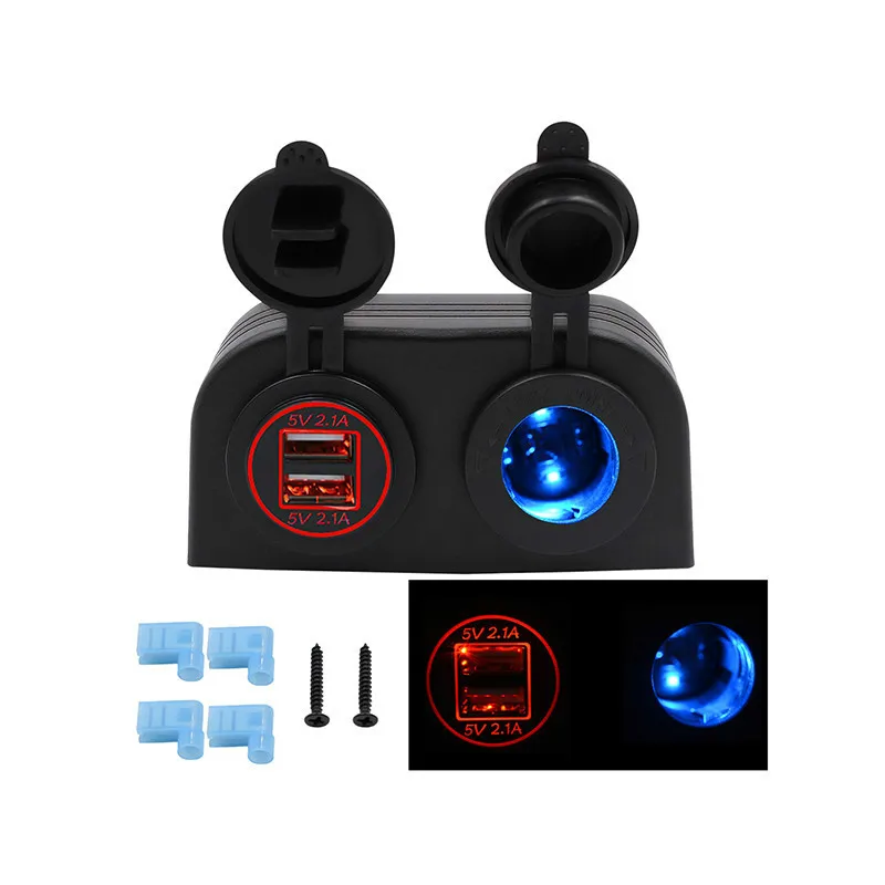 Автомобильное зарядное устройство универсальное водонепроницаемое