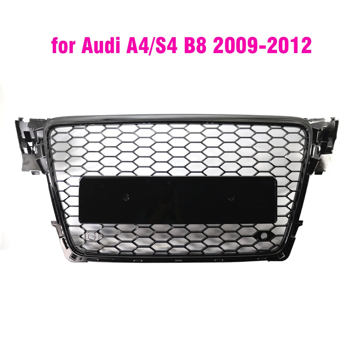 

Решетки для переднего бампера Audi A4 S4 RS4 B8 2009 2010 2011 2012