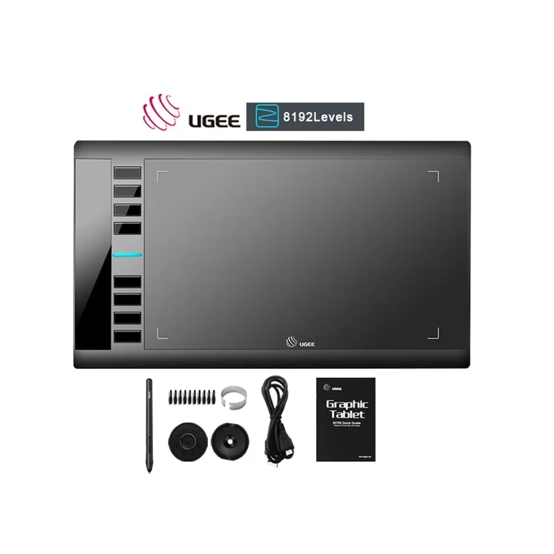 Графический планшет Ugee M708 V2 цифровой графический для рисования 8192 уровней Прямая