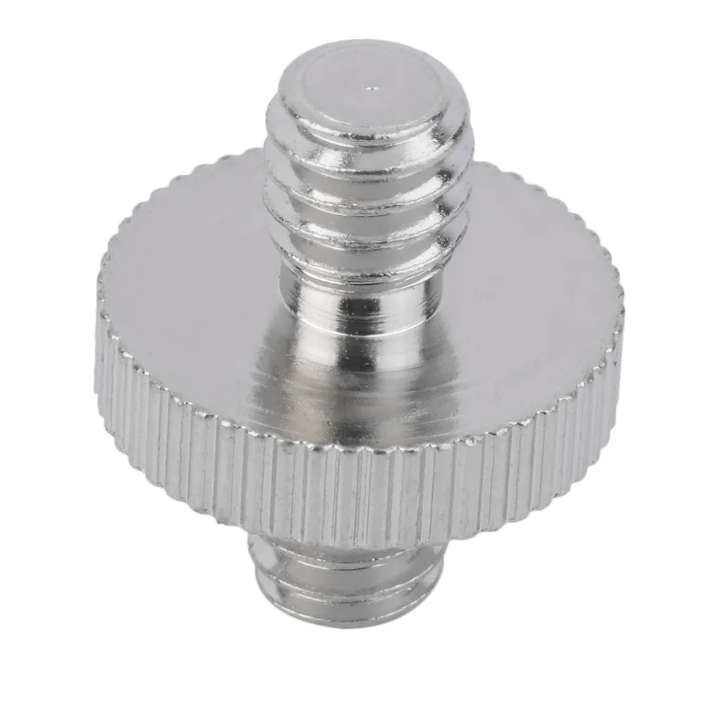 

1/4" Male to 1/4" Male Camera Screw Adapter For DSLR Tripod Mount Holder Monopod/Ball Head/Quick Release Plate/Flash Light Stand
