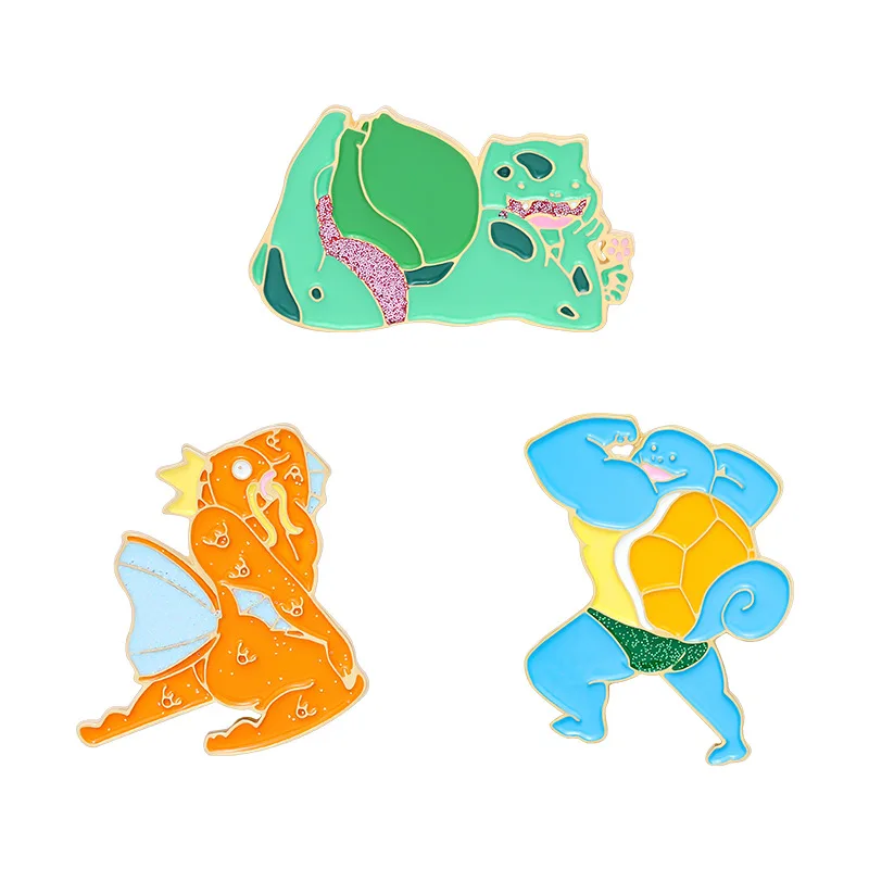 

Anime Cartoons Badges Lapel Pins Cute Enamel Brooches For Women Gothic Decorative Badges Hijab Pins Brooches Jewelry On Clothes