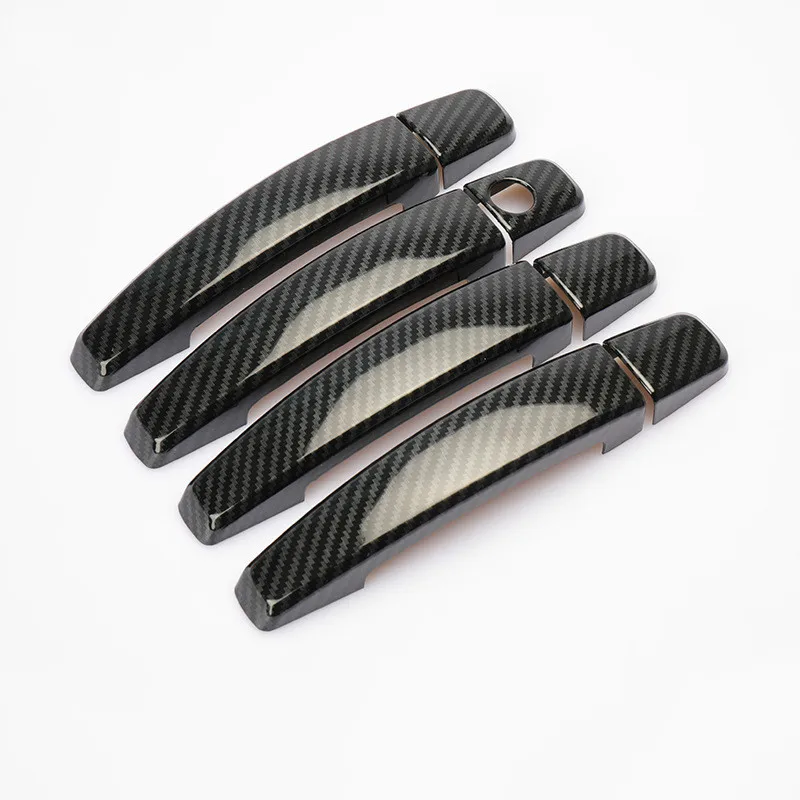 FUNDUOO для Cadillac BLS 2004 2010 новый хромированный чехол ручки двери автомобиля наклейки