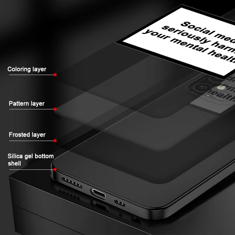 

Luxury Super Case for IPhone 12 Pro Max Case for IPhone 11 12 Pro XR XS Max Mini 7 X 8 6 6S Plus 5 SE 2020 Black Silicone Funda