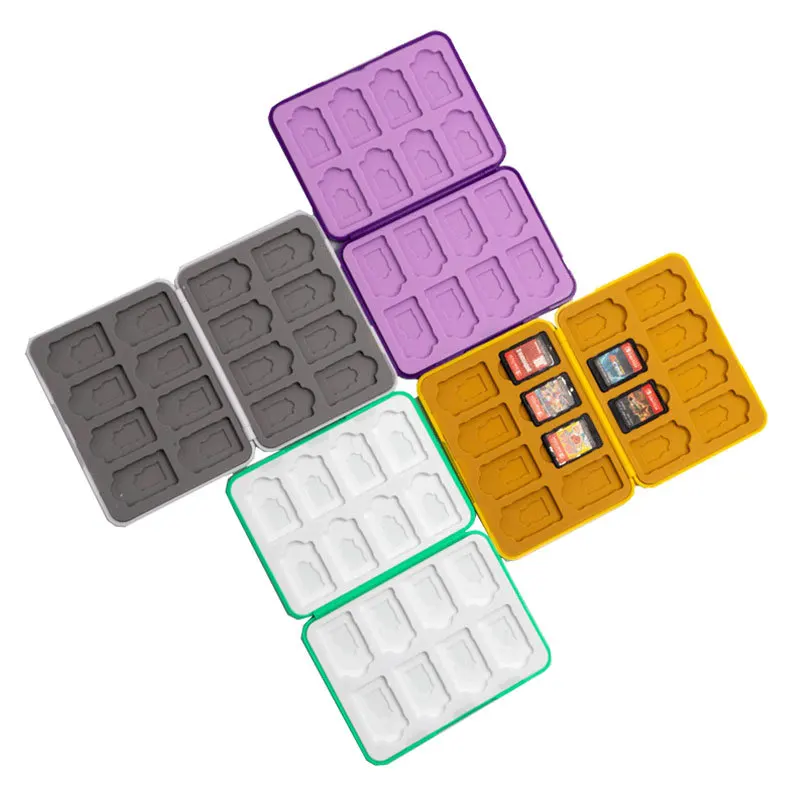 Nintend Switch Accessories Cute Game Card Case SD Cards Pink Shell Swtch Storage Box for Nintendo Switch/Lite | Электроника