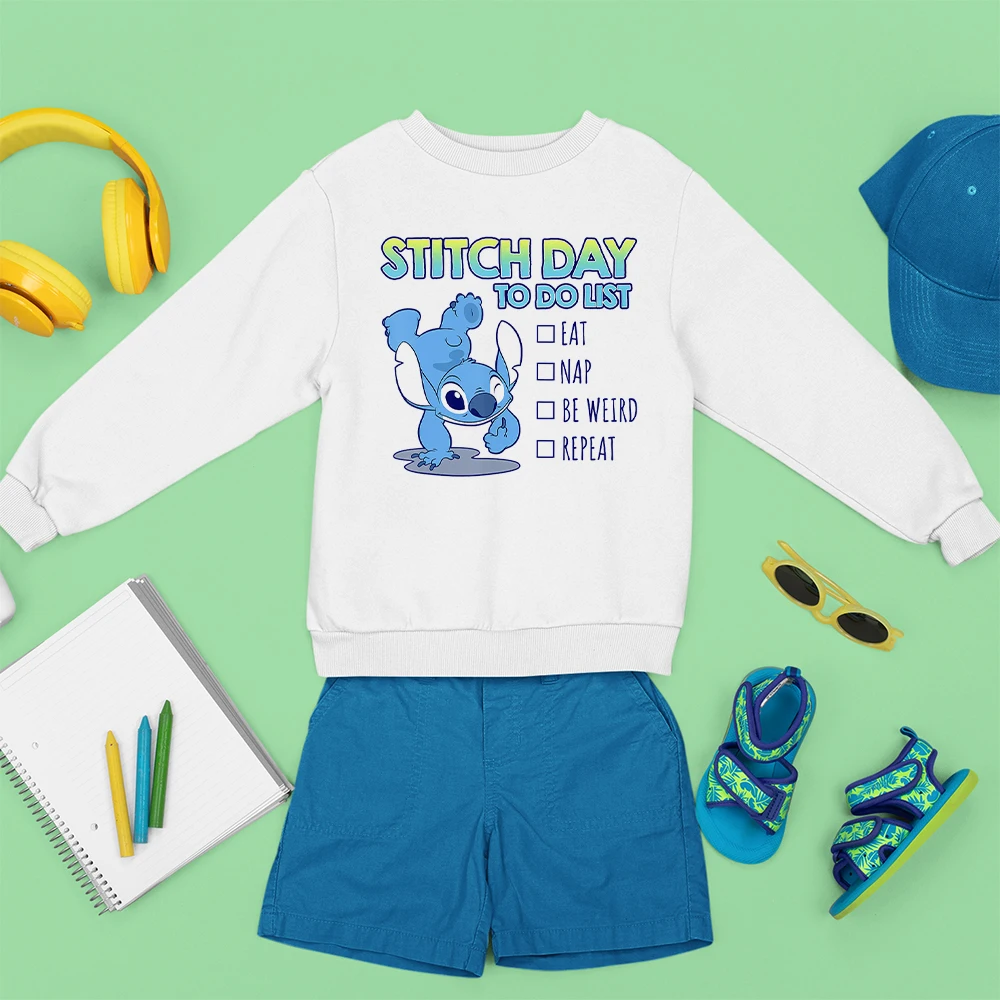 

Модная детская белая толстовка с принтом «День стежки To Do List», Минималистичная одежда в стиле Харадзюку, детские толстовки, Лидер продаж