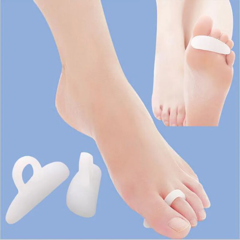 

Feet Care Hallux valgus orthotics each toe outer thigh bone orthotics open toes Toe separator deformity correction MR027