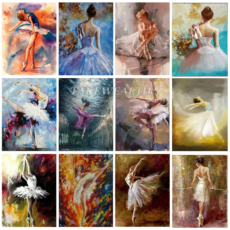 Всенаправленная 5D алмазная картина сделай сам балетки вышивка стразы мозаика