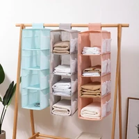 multifunction hanging storage bag for cloth wardrobe hangers clothes organizer storage underwear bag room organizer