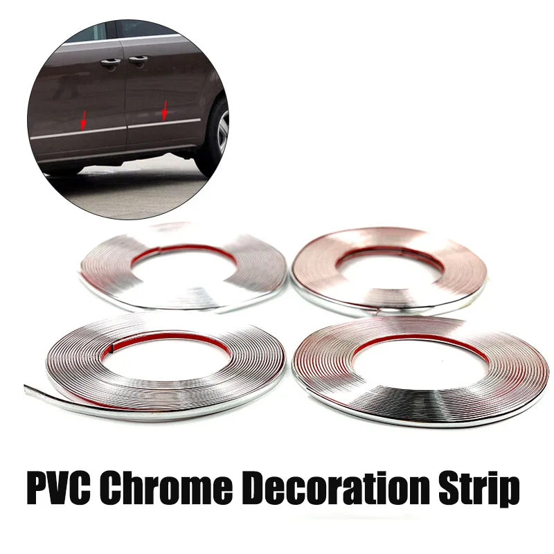 

Car Accessories Chrome Body Strip For Mitsubishi ASX Outlander Lancer Colt Evolution Pajero Eclipse Grandis FORTIS Zinger Mirage