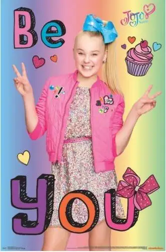JOJO SIWA - BE YOU Шелковый постер 24x36 дюймов настенные картины для украшения гостиной |