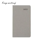 Календарь и месяц 2022, планировщик формата A6, записная книжка с ежемесячным планом, 26 листов, бумага гм2, канцелярские принадлежности, электронная книга, 5 цветов