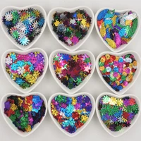 multi shape loose sequins mixed color paillettes for party decoration sewing wedding craftwomen kids diy garment accessory