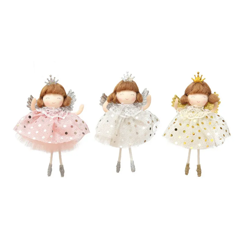 

Angel Doll Pendant 2021 Merry Christmas Decoration for Home Navidad Noel Christmas Ornaments Xmas Tree Decor 2022 New Year Gift