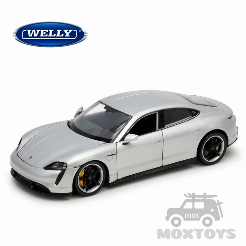 

Welly 1:24 Porsche TAYCAN TURBO S Diecast Model Car