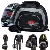 black motorcycle helmet bag oxford waterproof motorbike scooter racing package shoulder portable luggage bag