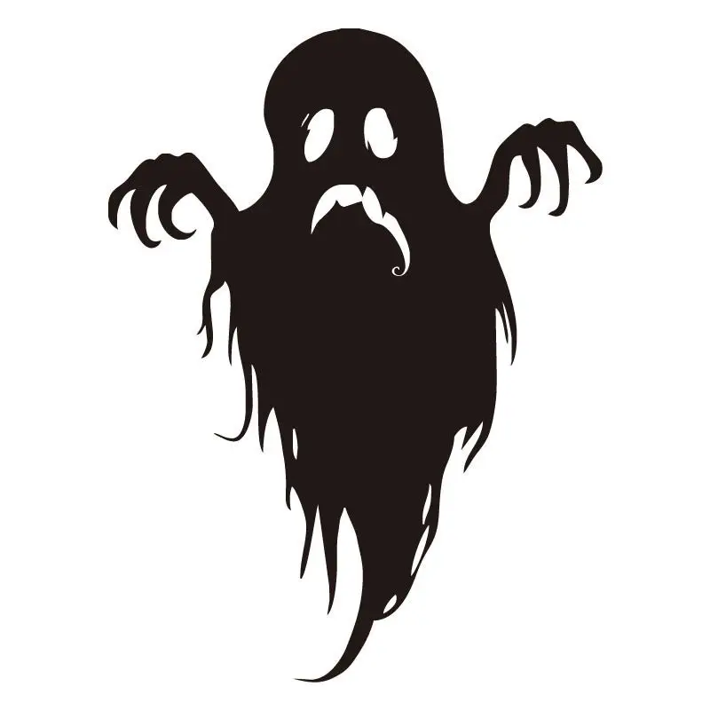 Интересный стиль автомобиля декор призрака на Хэллоуин автомобильная наклейка