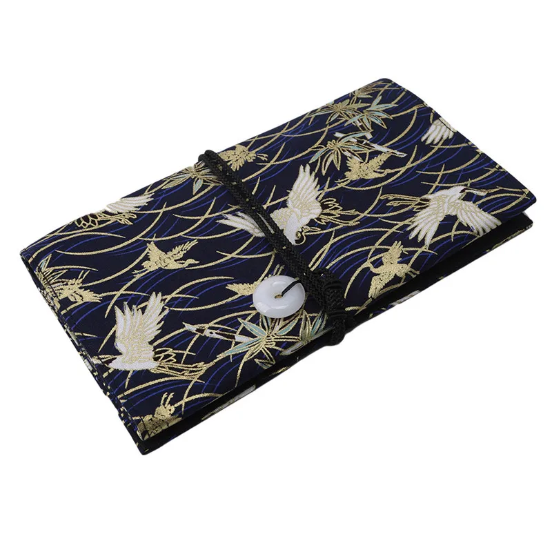 blue and white Китайский стиль сумка макияж кисти основа для бровей тени для глаз Румяна Пудра губ макияж кисти макияж сумка для хранения - Цвет: blue and white