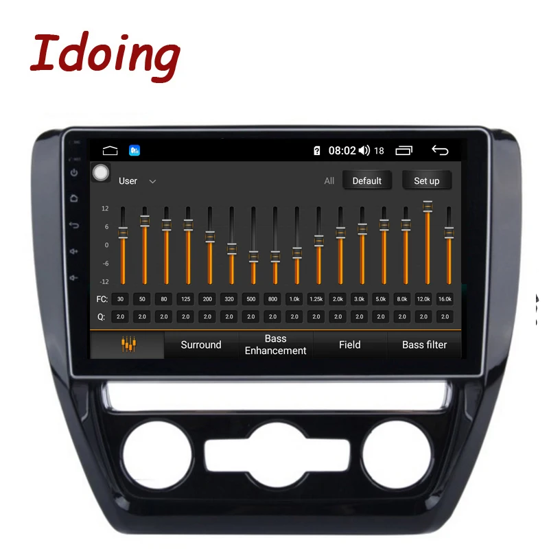 

Idoing 10.2"4G+64G Car Android Radio Vedio Multimedia Player For VOLKSWAGE 2011-2015 DSP GPS Navigation Head Unit Plug And Play