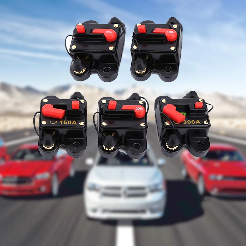 12V 24V автоматический Выключатель DC 80A 100A 150A 200A 300A домашняя солнечная система IP67