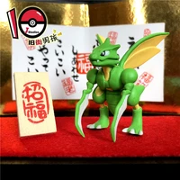takara tomy genuine pokemon mc scyther flying type action figure toys